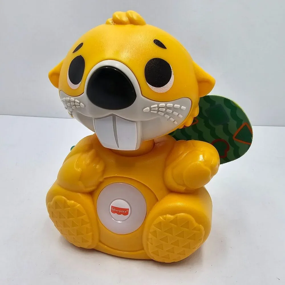 Fisher Price Linkimals Boppin Beaver Musical Interactive Developmental Working